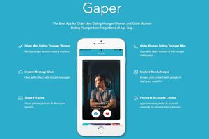 Gaper: an Age Gap Chat Dating App- Review